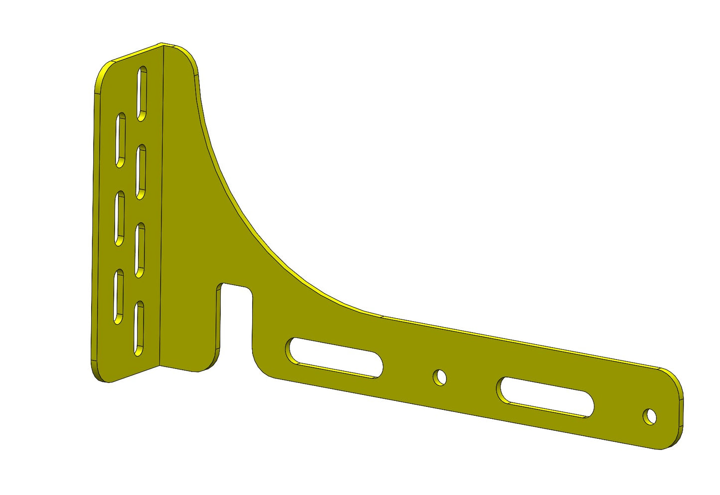 Universal awning brackets to suit JS INDUSTRIES 80 series roof rack