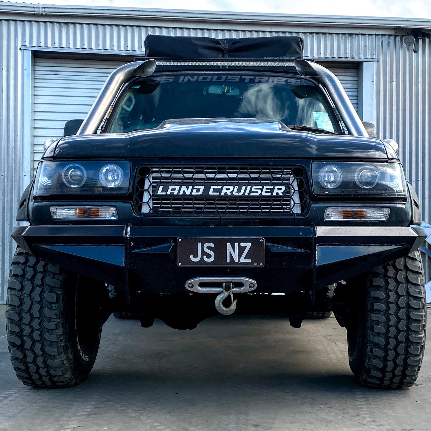 Custom Made 80 Series Landcruiser Aluminum Grill Inserts