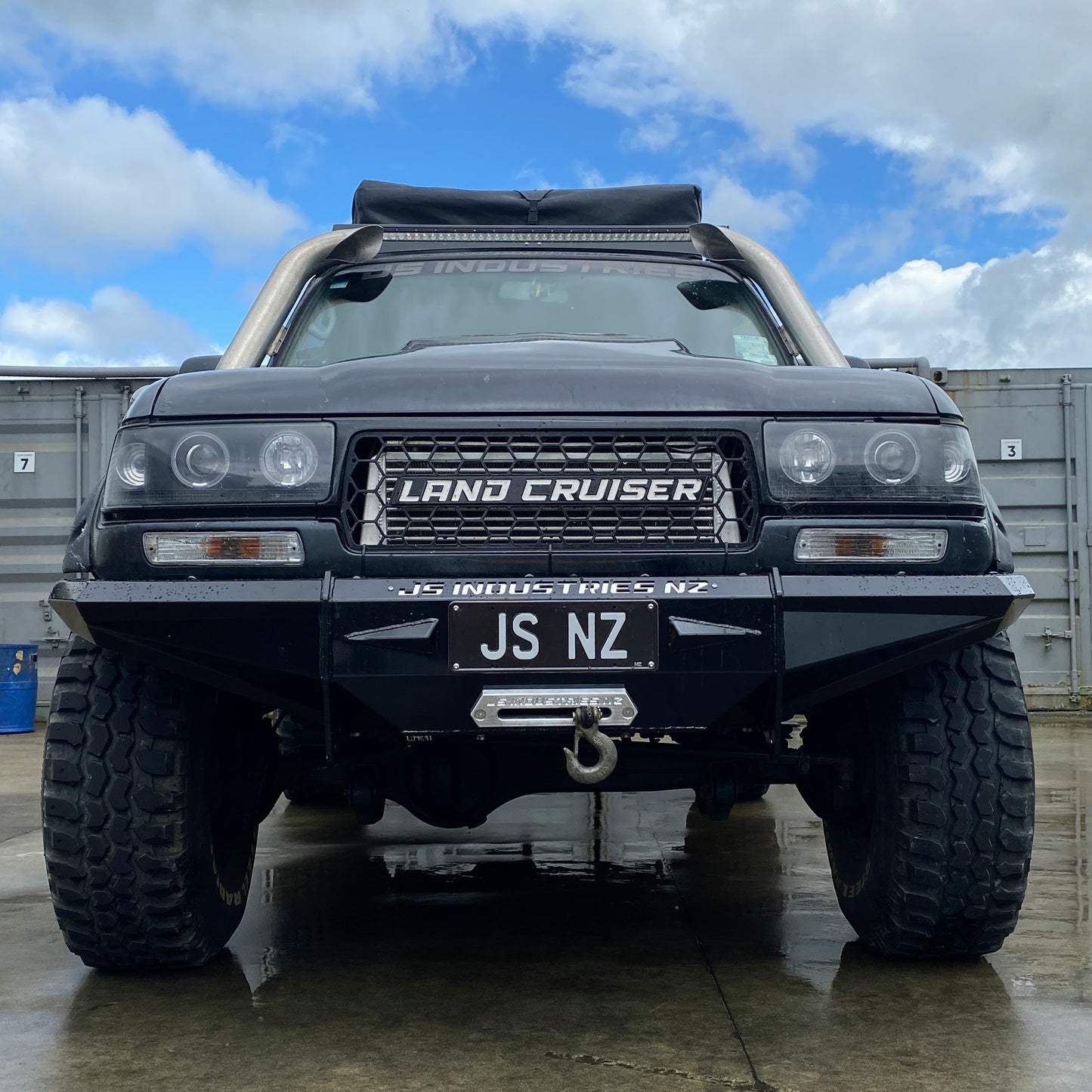 80 Series Landcruiser Front Bar Fabrication Drawing Kit.