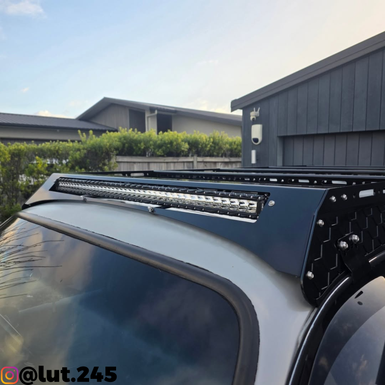 80 Series Toyota Landcruiser Low Profile Aluminum Roof Rack.