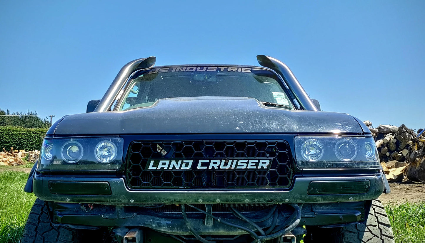 Custom Made 80 Series Landcruiser Aluminum Grill Inserts