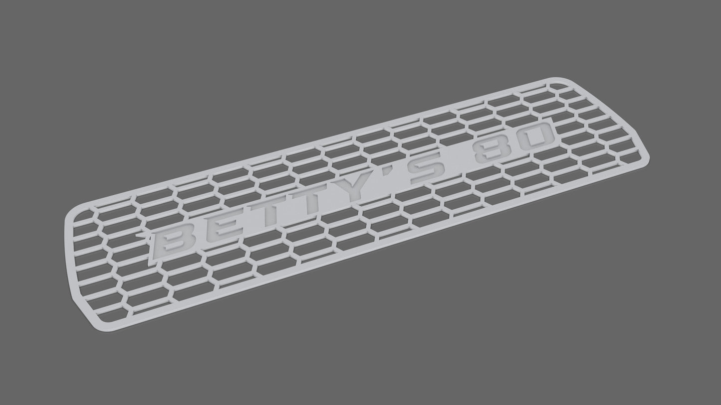 Custom Made 80 Series Landcruiser Aluminum Grill Inserts