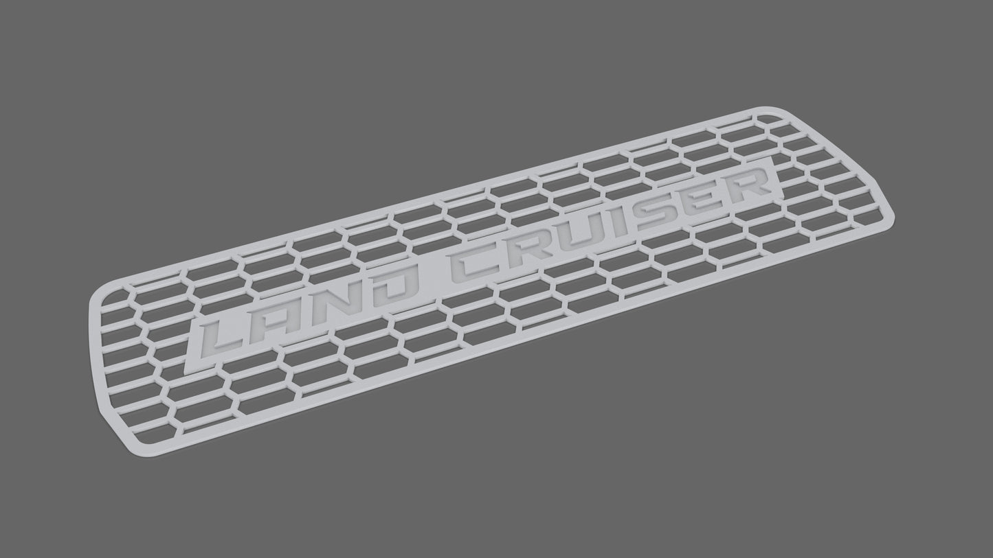 Custom Made 80 Series Landcruiser Aluminum Grill Inserts