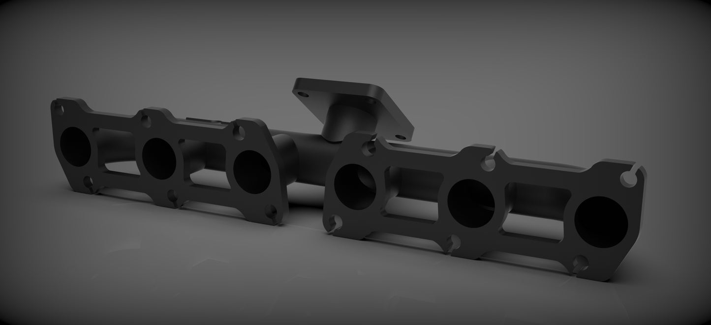 High Mount Turbo Manifold for 1HDT / 1HZ.
