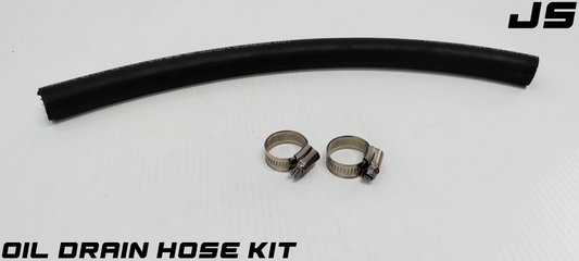 Oil Drain Hose with Clamps.