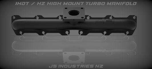 High Mount Turbo Manifold for 1HDT / 1HZ.